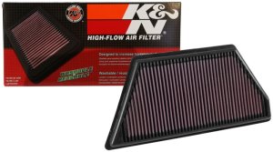 Cadillac CT6 Performance Air Intake - K&N Engineering - High-Flow Drop In - `16-`18